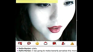 Sexy  Chinese  Girl  in the sky Cam
